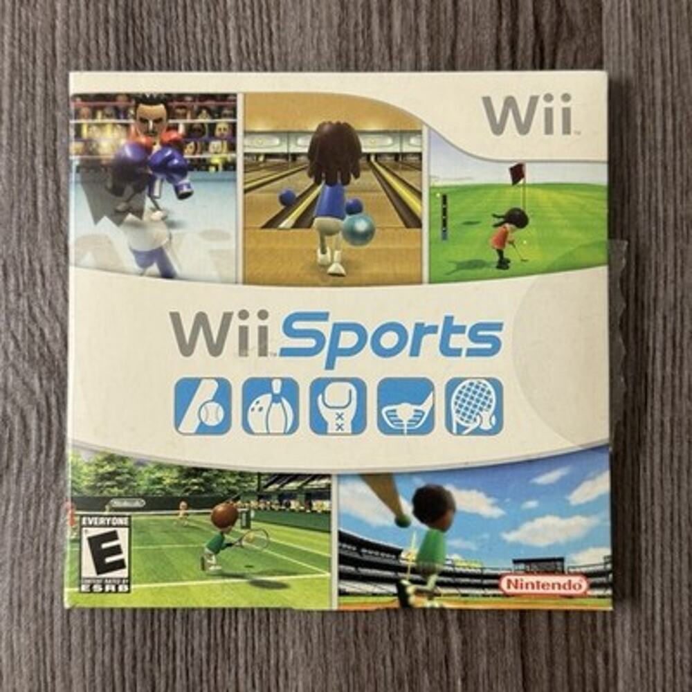 Wii Sports Nintendo Wii CIB Complete w/ Manual